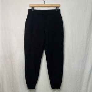 SPANX Women's Large The Perfect Pant Ankle Joggers - 20350R - Black
